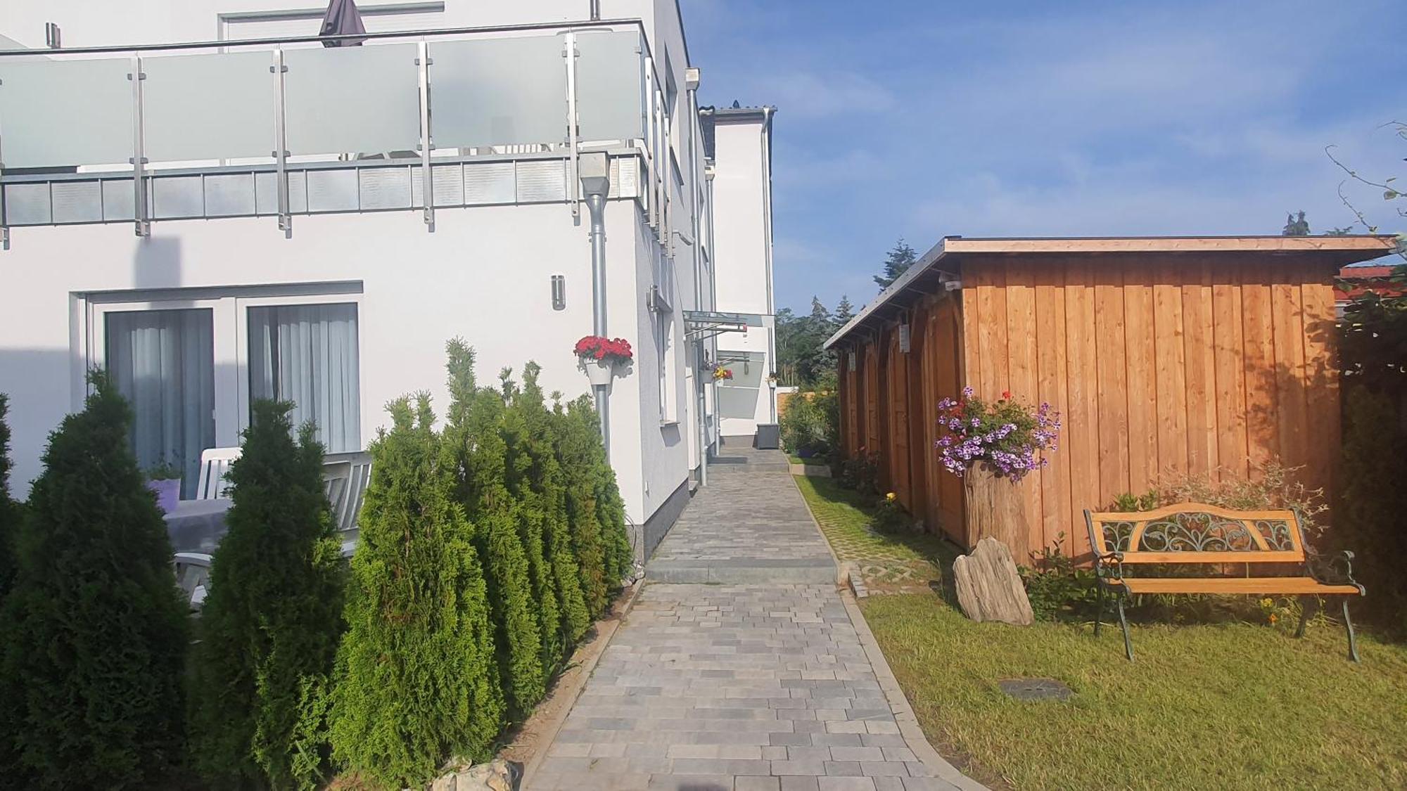 Ferienwohnungen "Godewind", Appartements Mit Balkon Oder Terrasse Zinnowitz Eksteriør billede